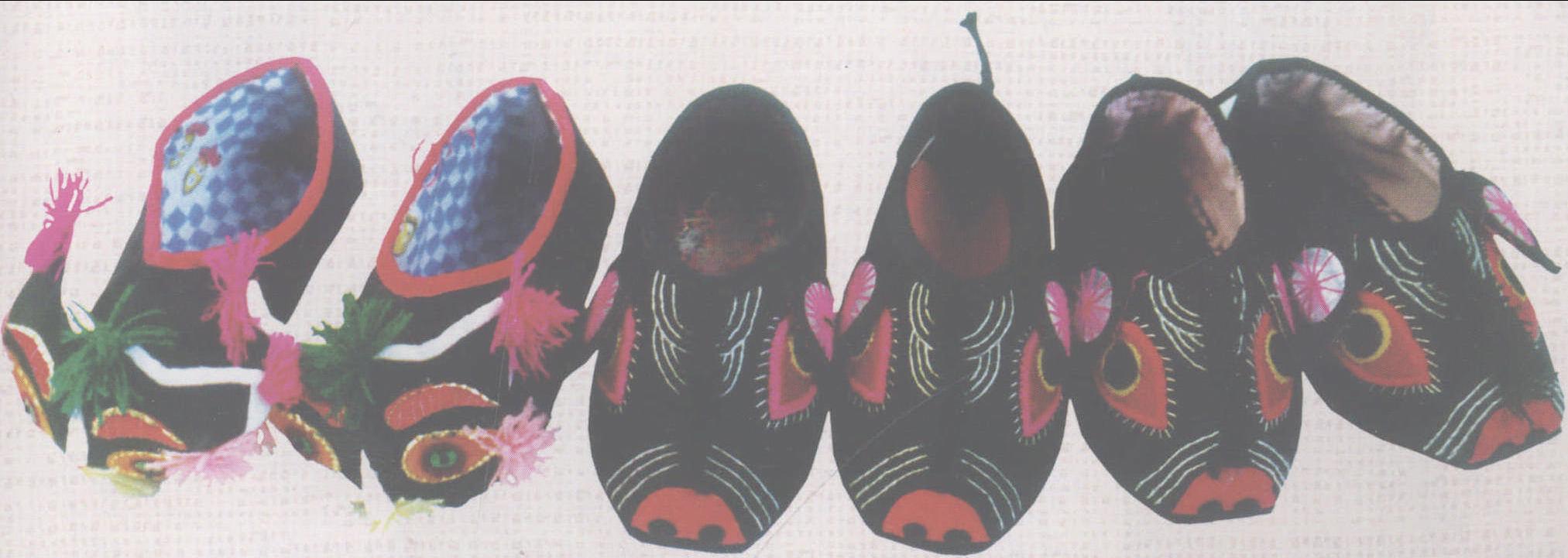 4 兽形鞋 刺绣